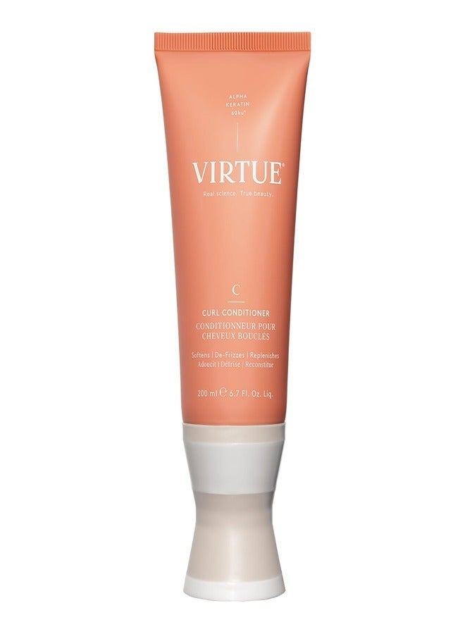 VIRTUE Curl Conditioner - 200ml | Nourishing & Hydrating Hair Care - Image 1