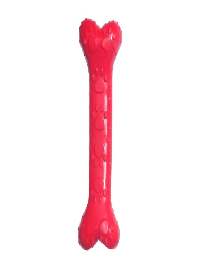 PetWag Rubber Chew Dog Bone Toy, Large - 8.5 inch, Color May Vary - Image 1