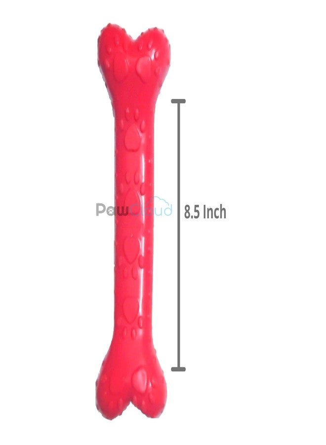 PetWag Rubber Chew Dog Bone Toy, Large - 8.5 inch, Color May Vary - Image 2