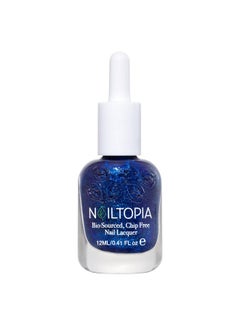 Nailtopia Biosourced Chip Free Nail Lacquer All Natural Strengthening Biotin And Superfoodinfused Polish Chip Resistant Formula Quickdry Long Lasting Wear Do You Blue 0.41 Oz  - Image 1