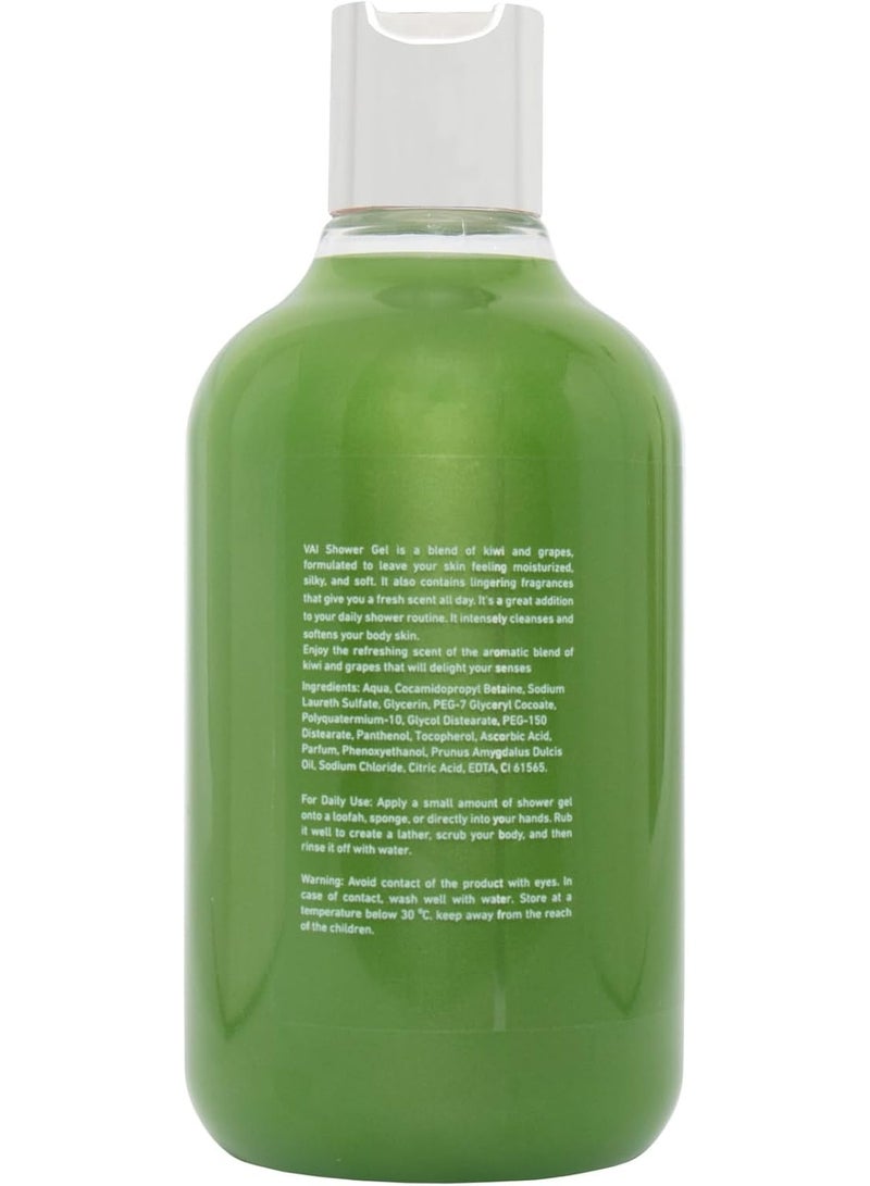 VAI Kiwi & Grape Shower Gel 500ml - Image 2