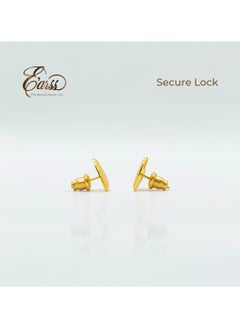 Heart Rib Gold Earrings | Stainless Steel | 18K Gold Plated - pzsku/Z1BF92261EAF2FCE2206FZ/45/_/1735820728/48a8047d-cde5-45ad-9d5f-fc78bbbda008