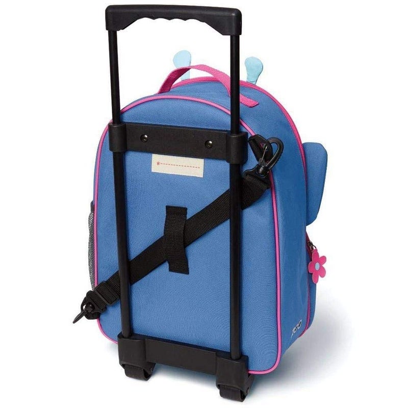 Skip Hop Kids Luggage with Wheels, Zoo, Butterfly - Image 3