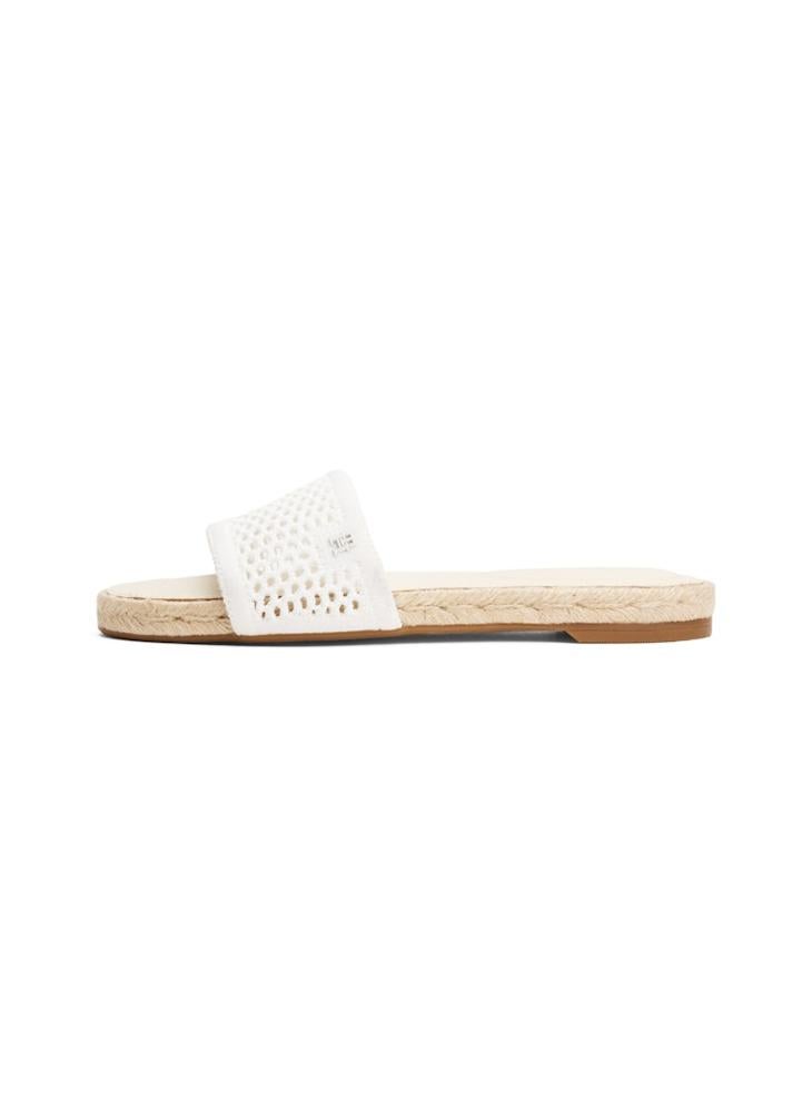 TOMMY HILFIGER Knit Mesh Flat Sandal Espadrille Sandals - Image 2