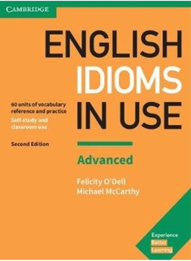 English Idioms in Use Advanced Book with Answers Vocabulary Reference and Practice - Paperback