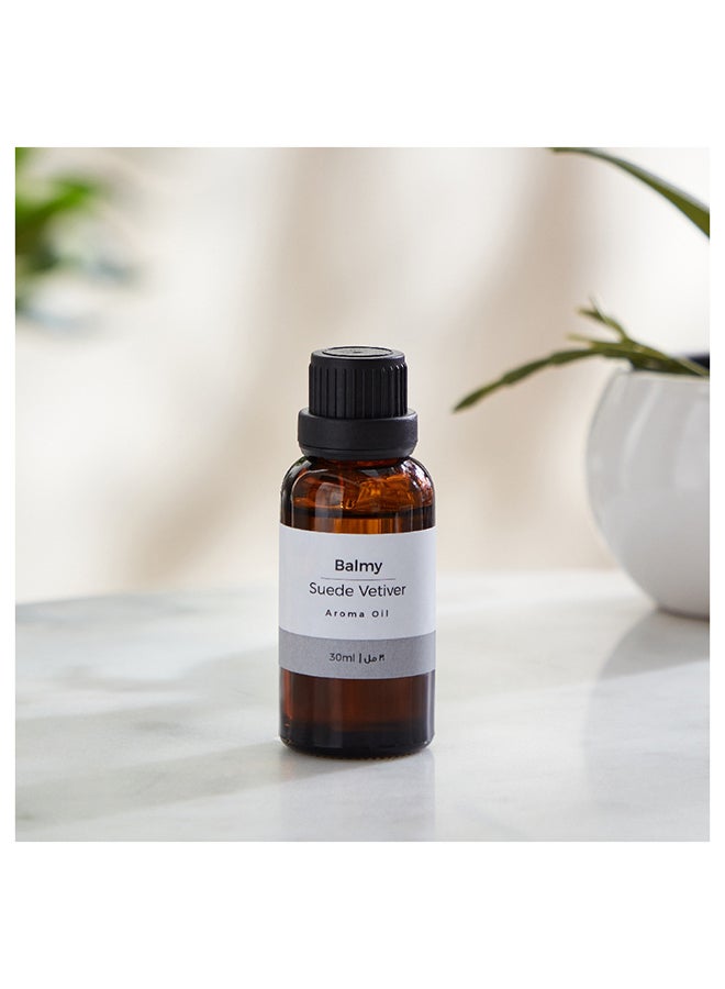 Home Box Balmy Suede Vetiver Aroma Oil 30 ml  - Image 1