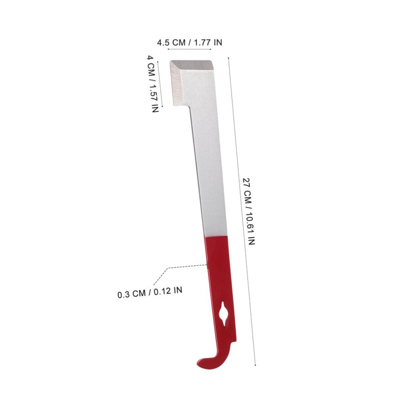 Stainless Steel Bee Pry Bar For Hive Separation And Wax Scraping Red Tool - Image 3