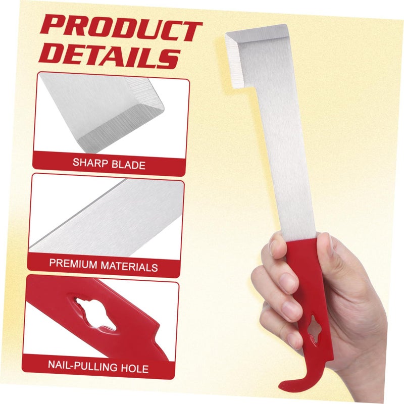Stainless Steel Bee Pry Bar For Hive Separation And Wax Scraping Red Tool - Image 4