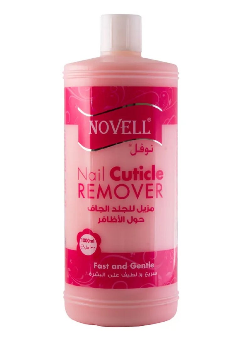 نوفل مزيل بشرة الأظافر من نوفيل – تركيبة احترافية للعناية بالأظافر بجودة الصالونات، 1000 مل - Image 1