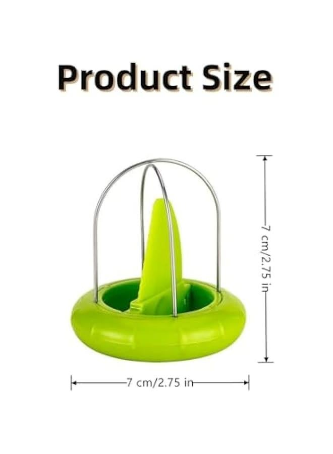 Stainless Steel Kiwi Cutter and Peeler Tool for Kiwi and Dragon Fruit - Image 2