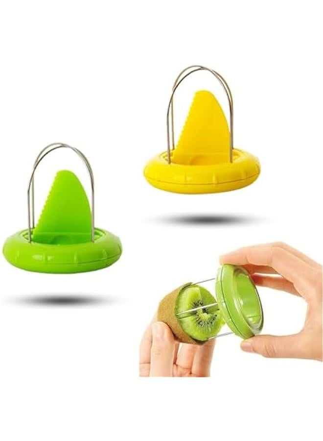 Stainless Steel Kiwi Cutter and Peeler Tool for Kiwi and Dragon Fruit - Image 1