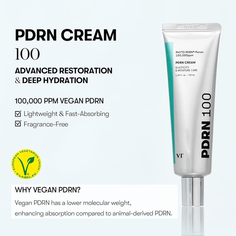 VT COSMETICS PDRN Cream 100 - Nourishing Moisturizer - Image 2