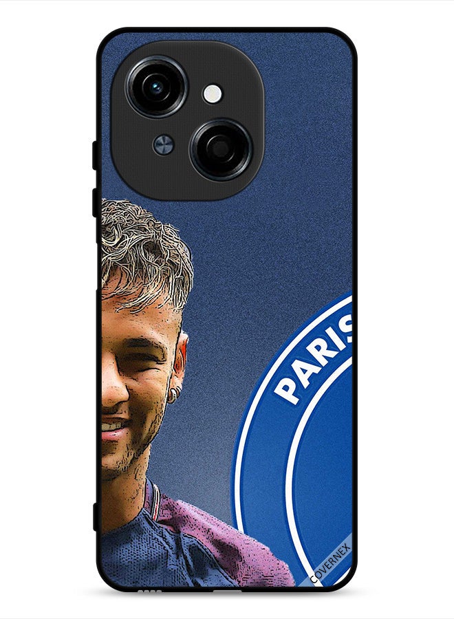 Covernex Tecno Spark Go 1 4G Protective Case Cover Neymar PSG - Image 1