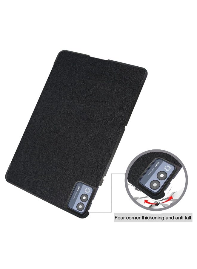 general Compatible with Tecno Megapad 11/11 LTE (T1101) 11 inch Tablet Case Slim Magnetic Smart PU Leather Tri-Folding Stand Tablet Cover - Image 4