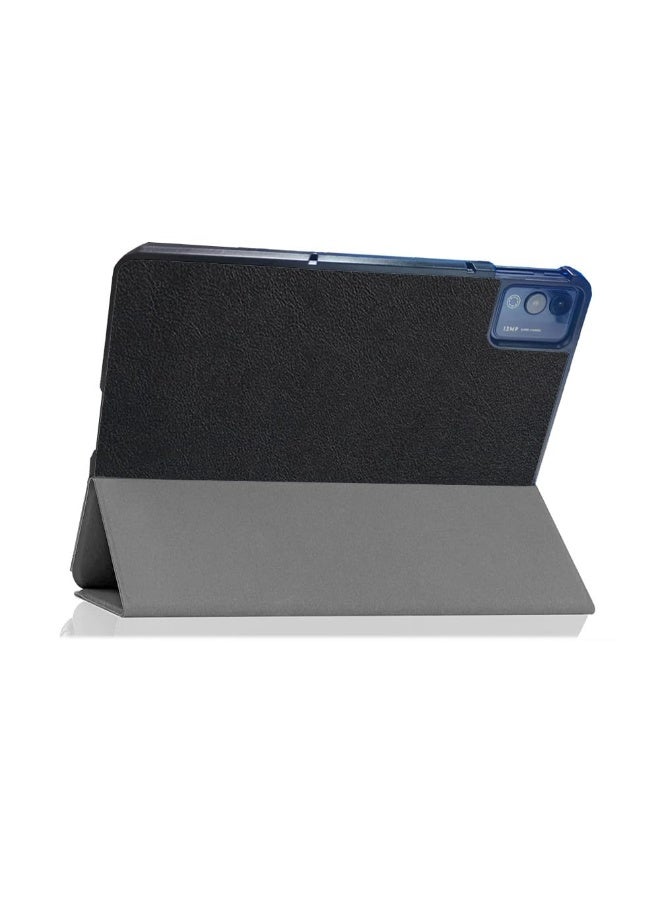 general Compatible with Tecno Megapad 11/11 LTE (T1101) 11 inch Tablet Case Slim Magnetic Smart PU Leather Tri-Folding Stand Tablet Cover - Image 2