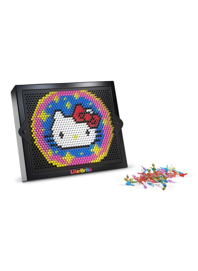 Lite Brite Super Bright HD, Hello Kitty Edition - Create Art with Light, Enhances Creativity, Gift for Girls and Boys Ages 6+ - Image 2