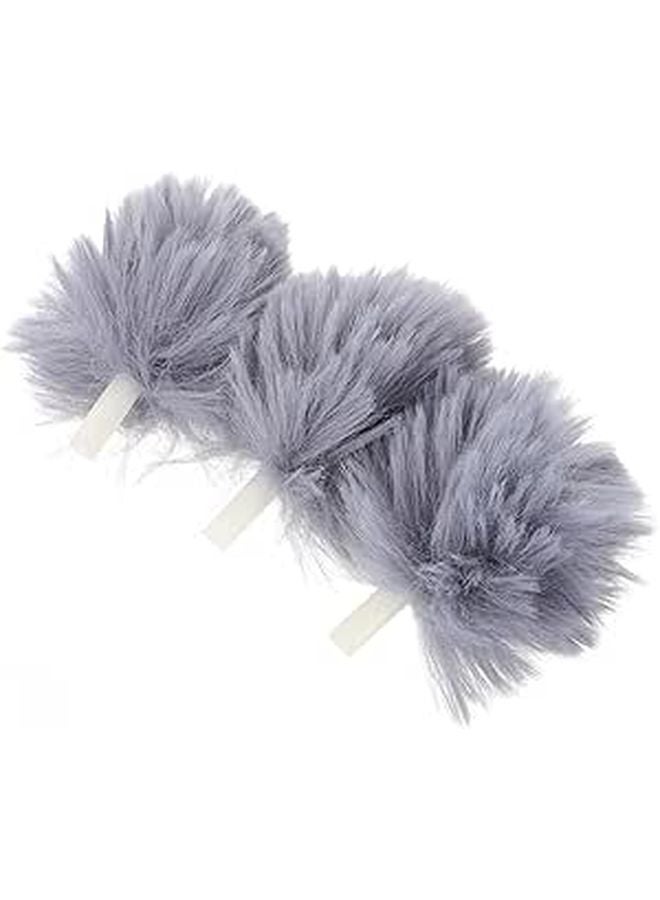 3 Piece Car Cleaning Brush Set Electrostatic Bristle For Air Vent Dust Lightweight - Image 1