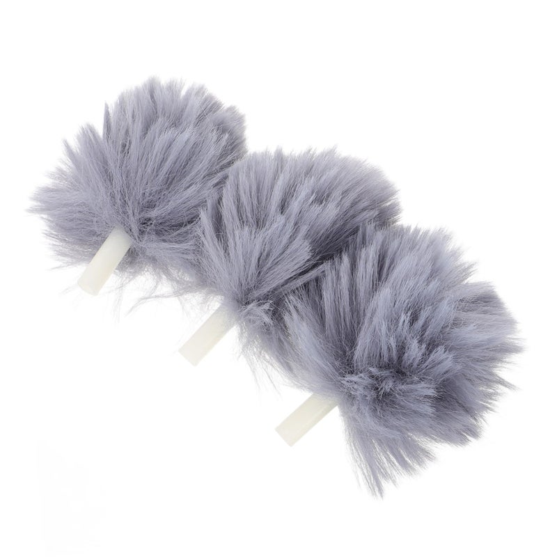 3 Piece Car Cleaning Brush Set Electrostatic Bristle For Air Vent Dust Lightweight - Image 2