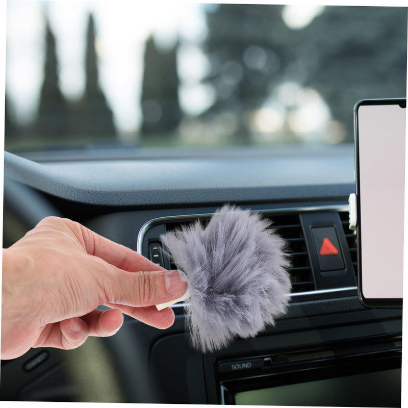 3 Piece Car Cleaning Brush Set Electrostatic Bristle For Air Vent Dust Lightweight - Image 5