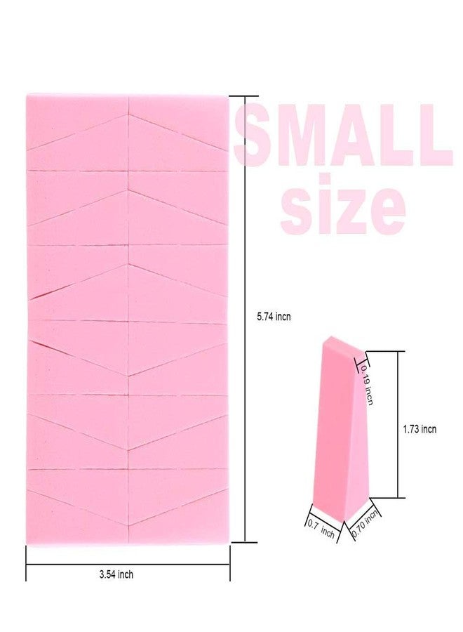 Ruby Face RUBYFACE Makeup Sponge Blender For Face Curve Blending, Latex Free, Small Wedge Shaped Smooth Apply Beauty Sponge Applicator For Liquid Cream Foundation 12 - Pcs) - Image 2