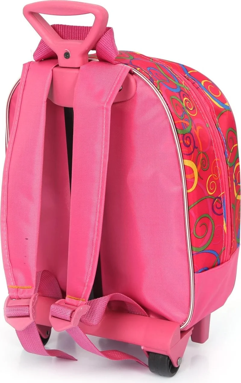 ماشو تريند Stroller Kindergarten Blue Pink Elsa Bag - Girls Bag - Elsa Bag - Frozen Nursery Bag - Kindergarten Bag