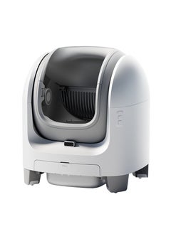 Self-cleaning cat litter box Automatic cat litter box can be opened for multiple cats Odorless Easy to clean Open electric cat toilet with garbage bag
