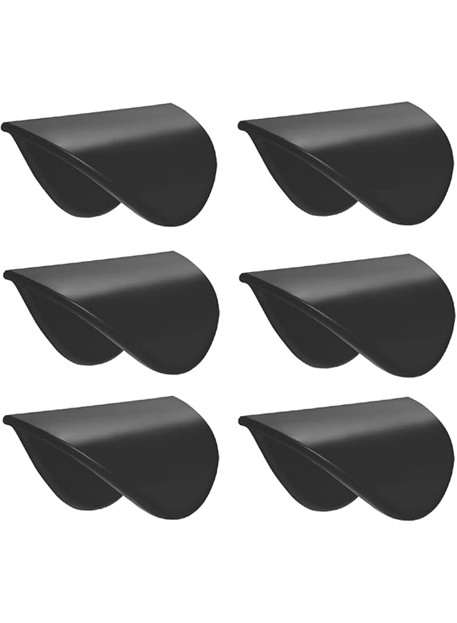 promass 6 Pack Self-adhesive Pull Handle for Drawer,Replacement Sliding Wardrobe Knob No Drill Cabinet Drawers for Door - Image 1
