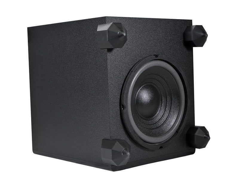Monoprice 5.1 Channel Home Theater Satellite Speakers And Subwoofer - Black - Image 2