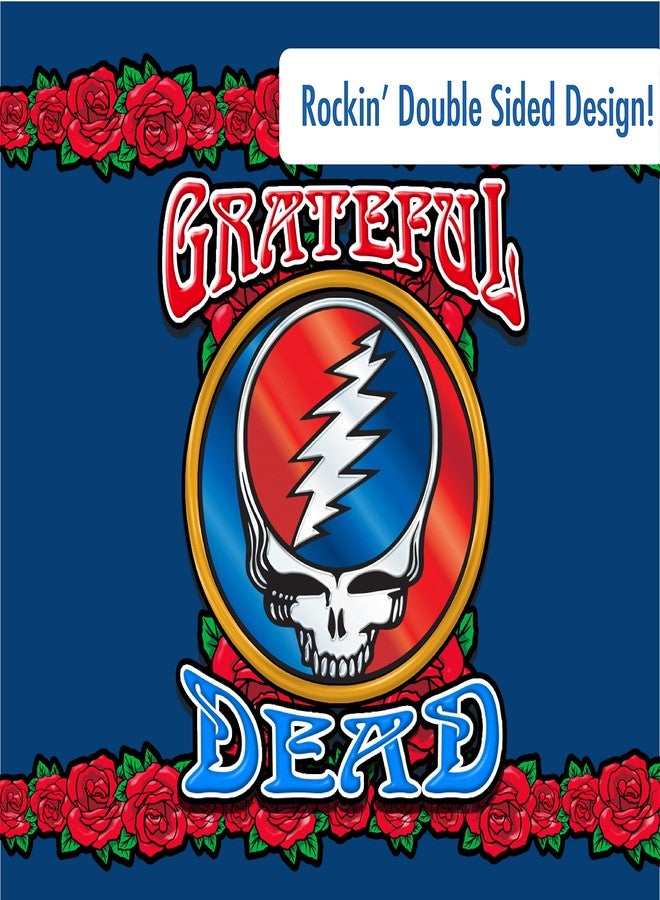 ICUP Grateful Dead Steal Your Face One Band 17 oz Stainless Steel Pin Bottle - Image 4