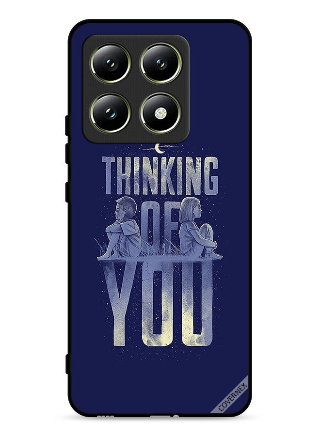 Covernex Xiaomi 14T 5G Protective Case Cover Thinking Of You - Image 1