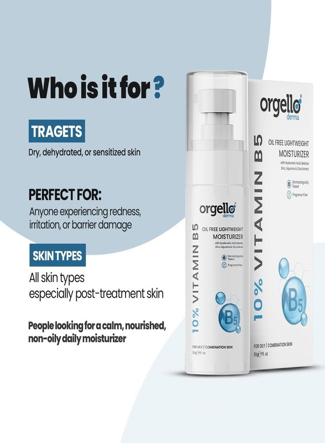Orgello Derma 10% Vitamin B5 Moisturizer - Hydrate, Soothe and Strengthen Skin - Image 5