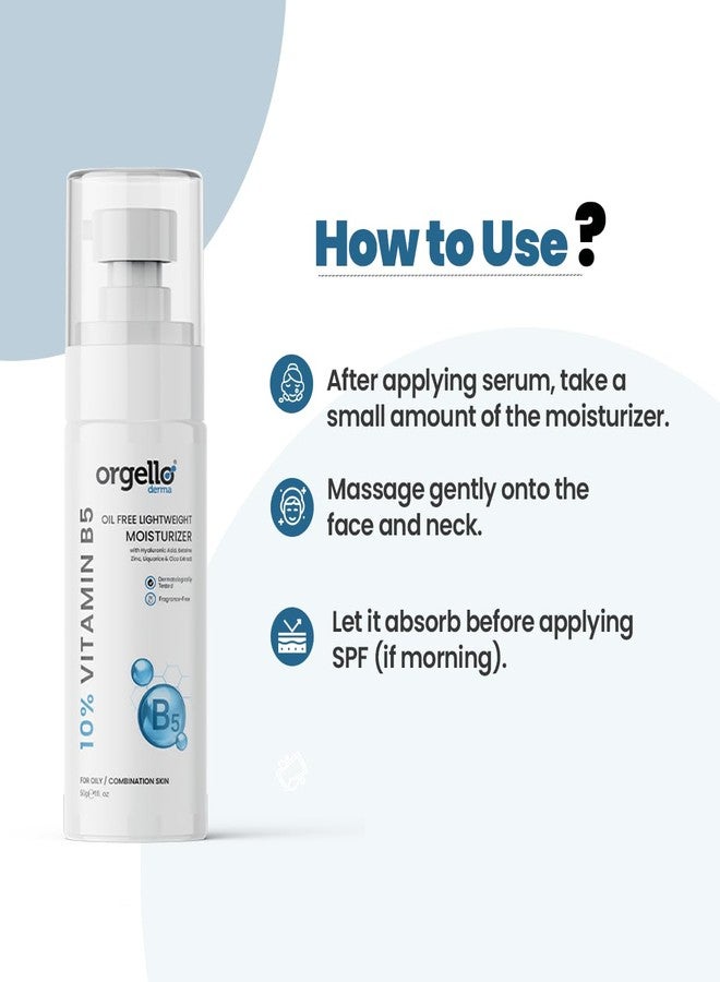 Orgello Derma 10% Vitamin B5 Moisturizer - Hydrate, Soothe and Strengthen Skin - Image 3
