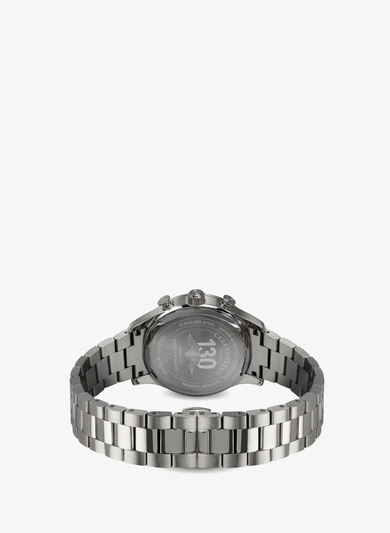 Rotary  Rotary Men's Heritage Chronograph Stainless Steel Bracelet Watch - RGB10069/24 for Men | Best Price UAE