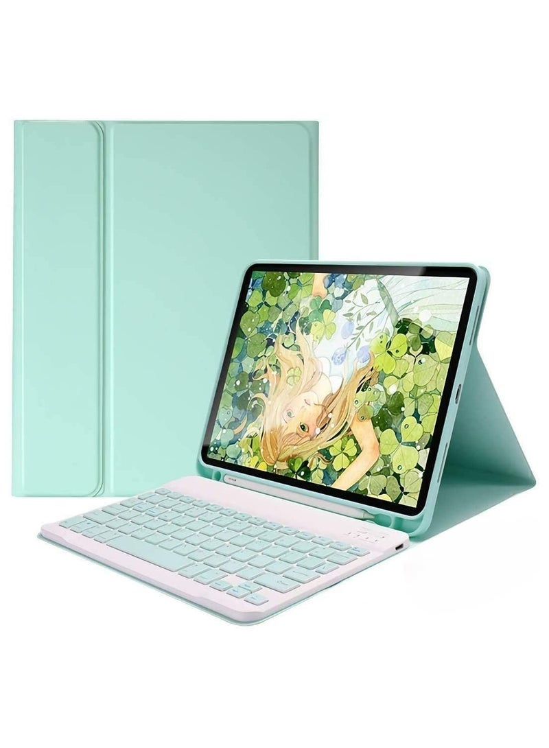 general Arabic and English Keyboard Case for Samsung Galaxy Tab S10 Plus 12.4 inch 2024 X820 X826B X828U with Keyboard Detachable Magnetic Keyboard Case - Image 1