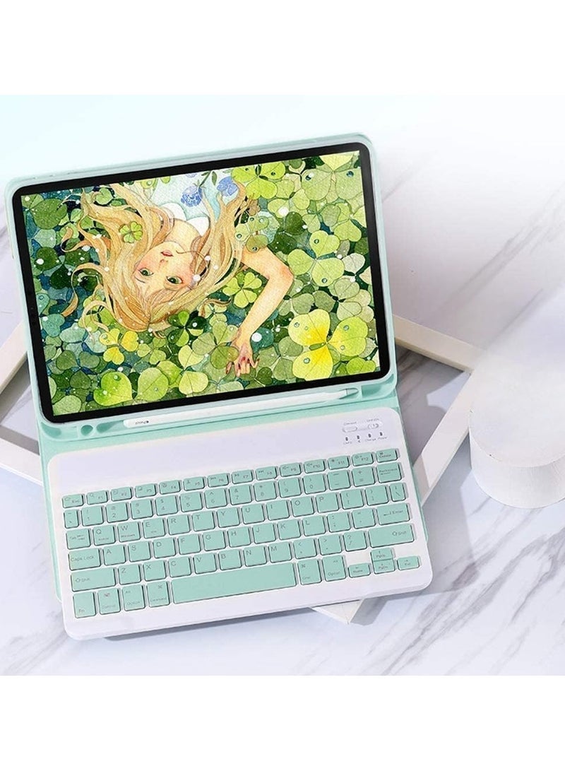 general Arabic and English Keyboard Case for Samsung Galaxy Tab S10 Plus 12.4 inch 2024 X820 X826B X828U with Keyboard Detachable Magnetic Keyboard Case - Image 2