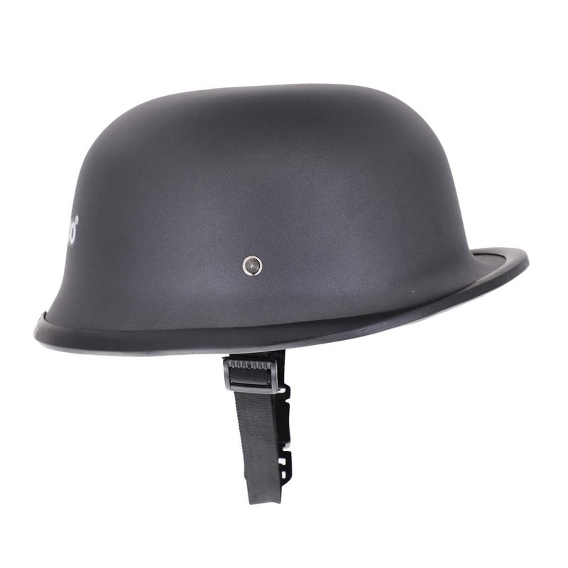 Sage Square German Retro Style Helmet, World War Inspire for Mens, Womens (Black Matte) (Non-Motorized) - Image 5
