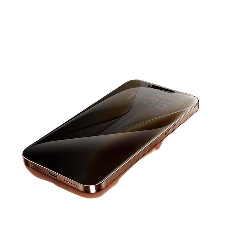 MS Glass Phone Case for iPhone 16 / 16 Plus / 16 Pro / 16 Pro Max with 360° Privacy and HD Clear plus Anti-Explosion plus Dust-Proof in Clear - Image 2