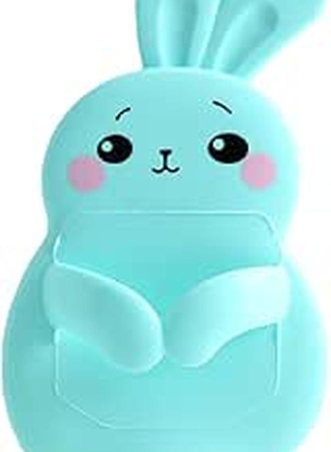 Soft Baby Bath Brush For Newborns And Infants Light Blue Multifunctional Body Cleaning Brush - Image 1