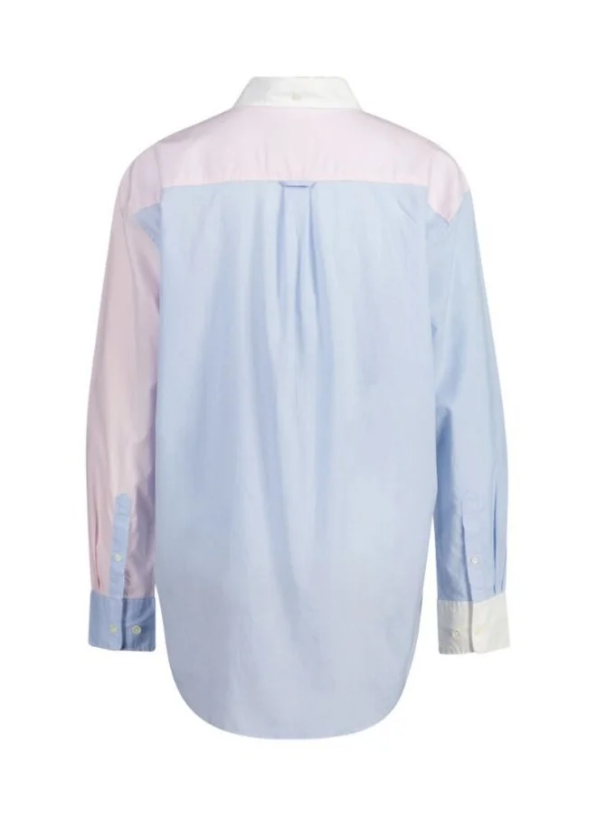 غانت Gant Relaxed Fit Patchwork Shirt