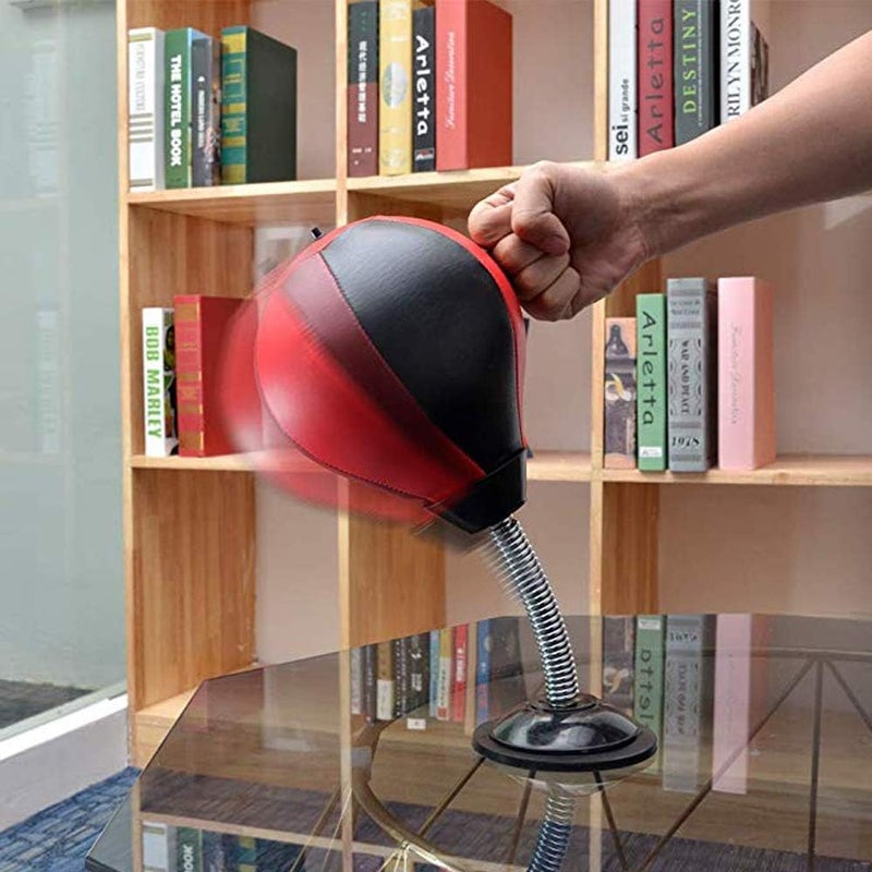 Generic Boxing Sports Punching Tool Desktop Punch Balls Bags Punching Bag Speed Ball Stand Boxing Training Boxer Practice Tools - Image 1