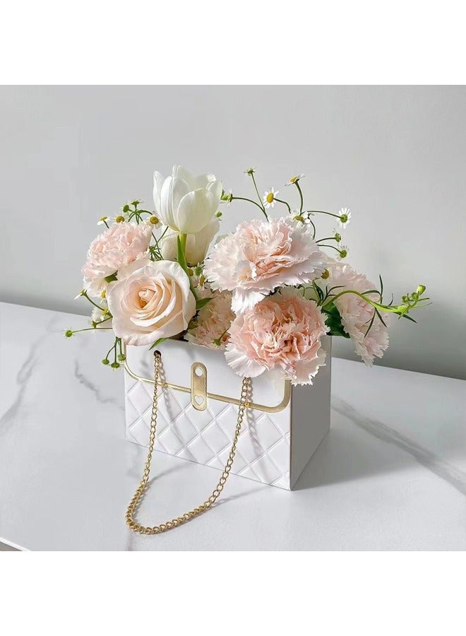 Joyelink 6 Pieces Party Favor Bags,Shopping Bag,Party Bags For Kids, supplies Snack candy Gift Bag Food Bags,Double-Sided Bags For Birthday Wedding Celebrations Party Favors 15*10*10.5(black,white,pink) - Image 3