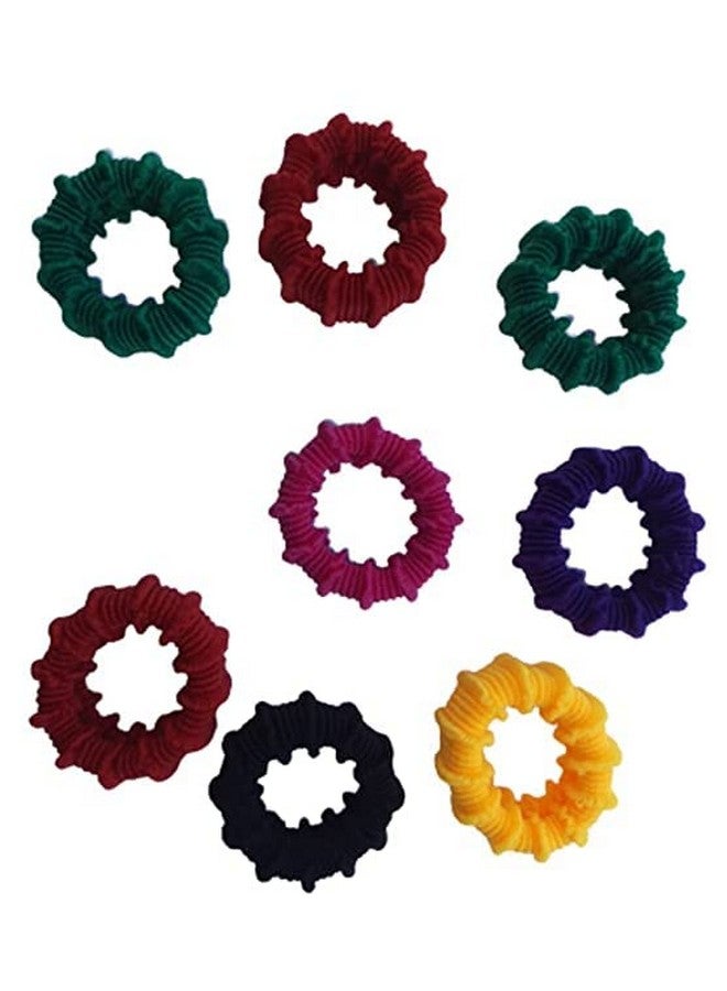 ادفانسد إستور رباط شعر Advancedestore، رباط شعر مطاطي، حامل ذيل حصان للفتيات والنساء، تصميم أنيق، ألوان متعددة، إكسسوارات شعر بلون واحد - أسود، أبيض، أزرق، أحمر، والمزيد (SONPARI-MEDIUM-pack of 60)