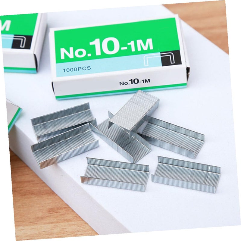 Operitacx 12 Boxes 20-Sheet Capacity Standard Size Stainless Steel Mini Staples Refill for Office and Desktop Staplers, Heavy Duty Metal Staples for Paper Binding - Image 4