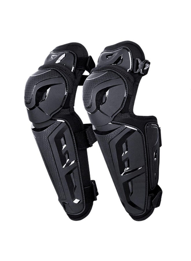 Generic Motorcycle Knee Pads Knee Shin Guard Pads for Men Anti Slip 2 in 1 Protector Adjustable Motocross Knee Protection Armor Racing Protective Gear for Cycling Clothing Supplies  - Image 1