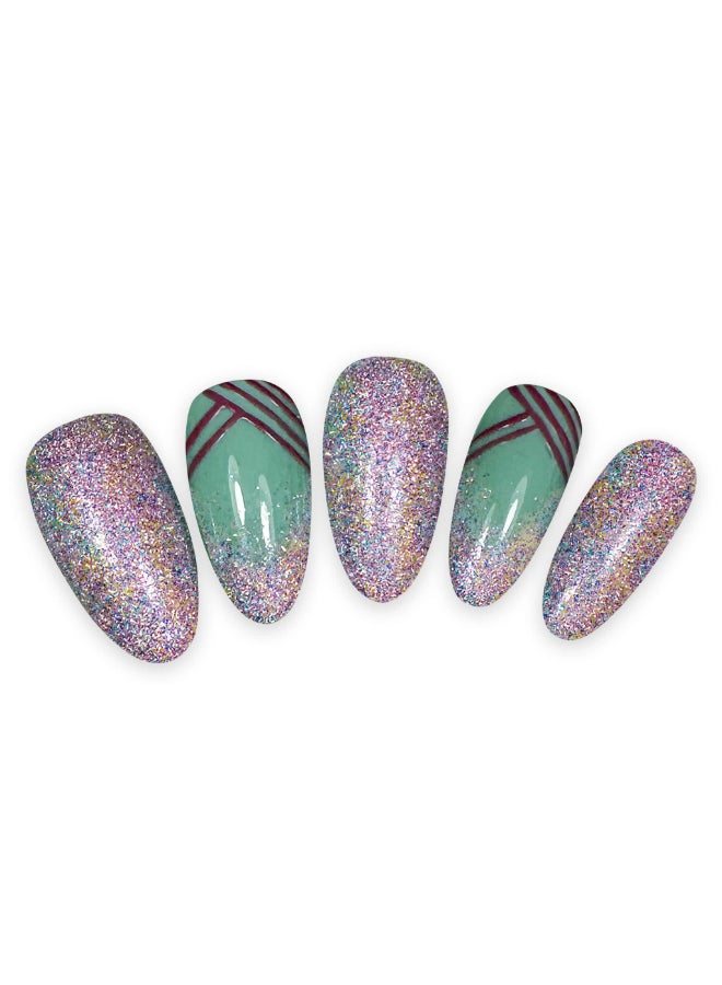 برونسون Highlighter Powder Spray 15g Nail Art Craft Design Cosmetic Grade Face Body Glitter Spray Shimmer High Gloss Diamond Highlight Glitter Magic Powder Makeup Sparkle Glitter Hairspray Accessories - Image 4