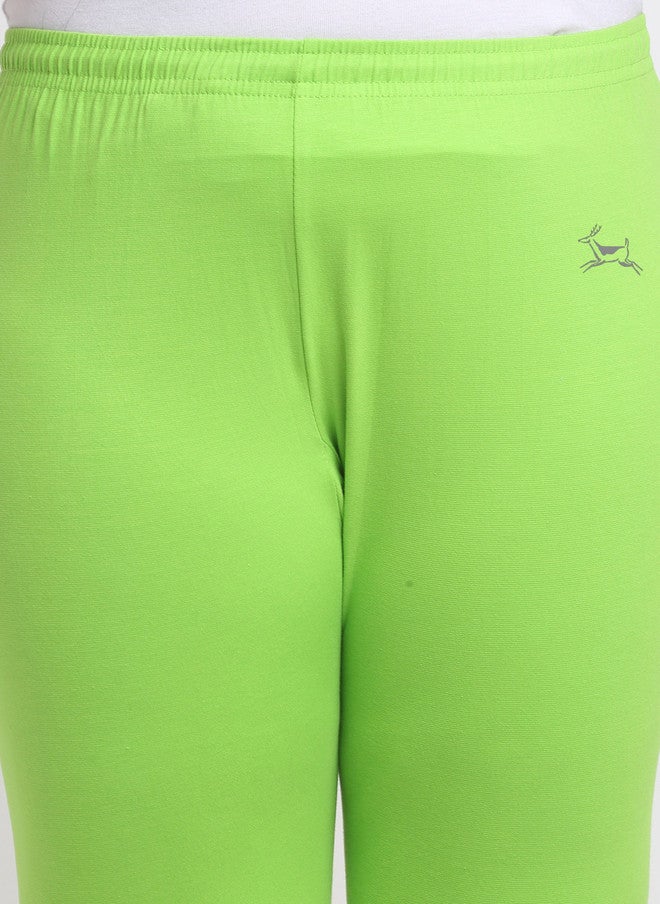 Trend Level Women Plus Size Mid-Rise Slim-Fit Ankle Length Leggings - Image 5