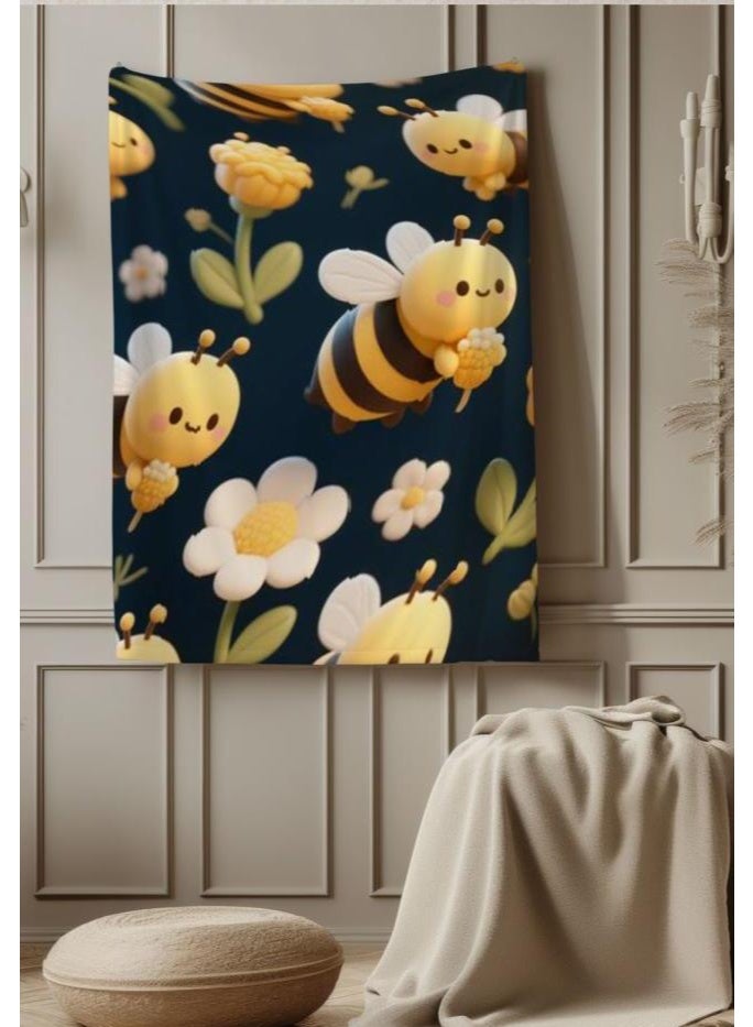 general Baby and children's cartoon flannel thin blanket (warm and comfortable, suitable for sleep, game use) 70cm*100cm - Image 4