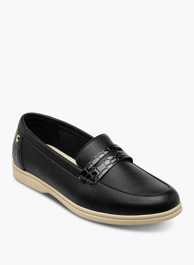 لو كونفورت Women Textured Loafers