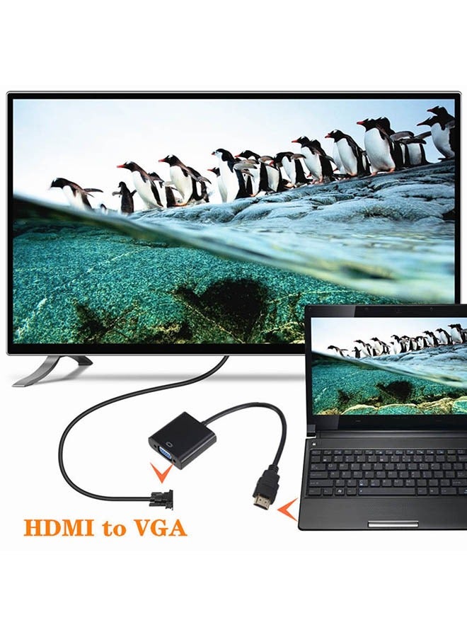 KUAZIVI HDMI to VGA Connects Adapter HDMI Male to VGA Female Adapter for Computer Projector HDTV Desktop Laptop PC Monitor - Image 4