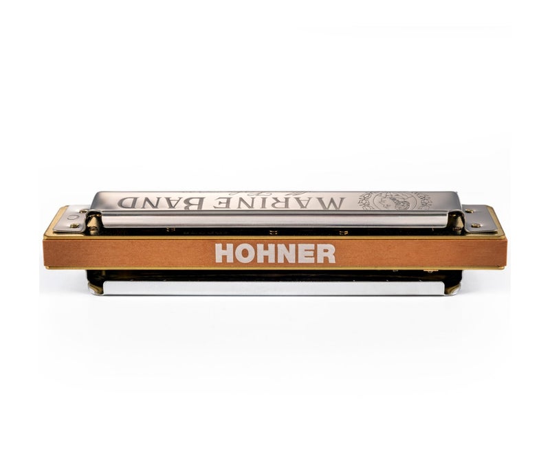 Hohner هارمونيكا هونهير دياتونيك M1896106P سلسلة مارين باند 1896 - مفتاح A - Image 4